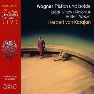 Wagner Tristan und Isolde 3 CD Orfeo Herbert von Karajan
