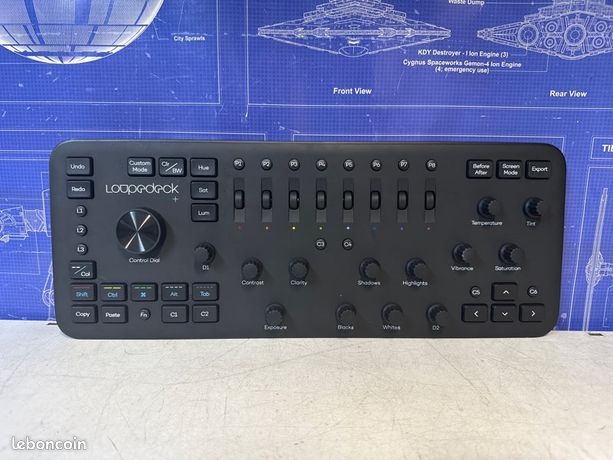 Loupedeck+ console d’édition photo et vidéo