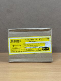 Chevilles béton ERMELEC SP8 Ø8 mm sachet 100