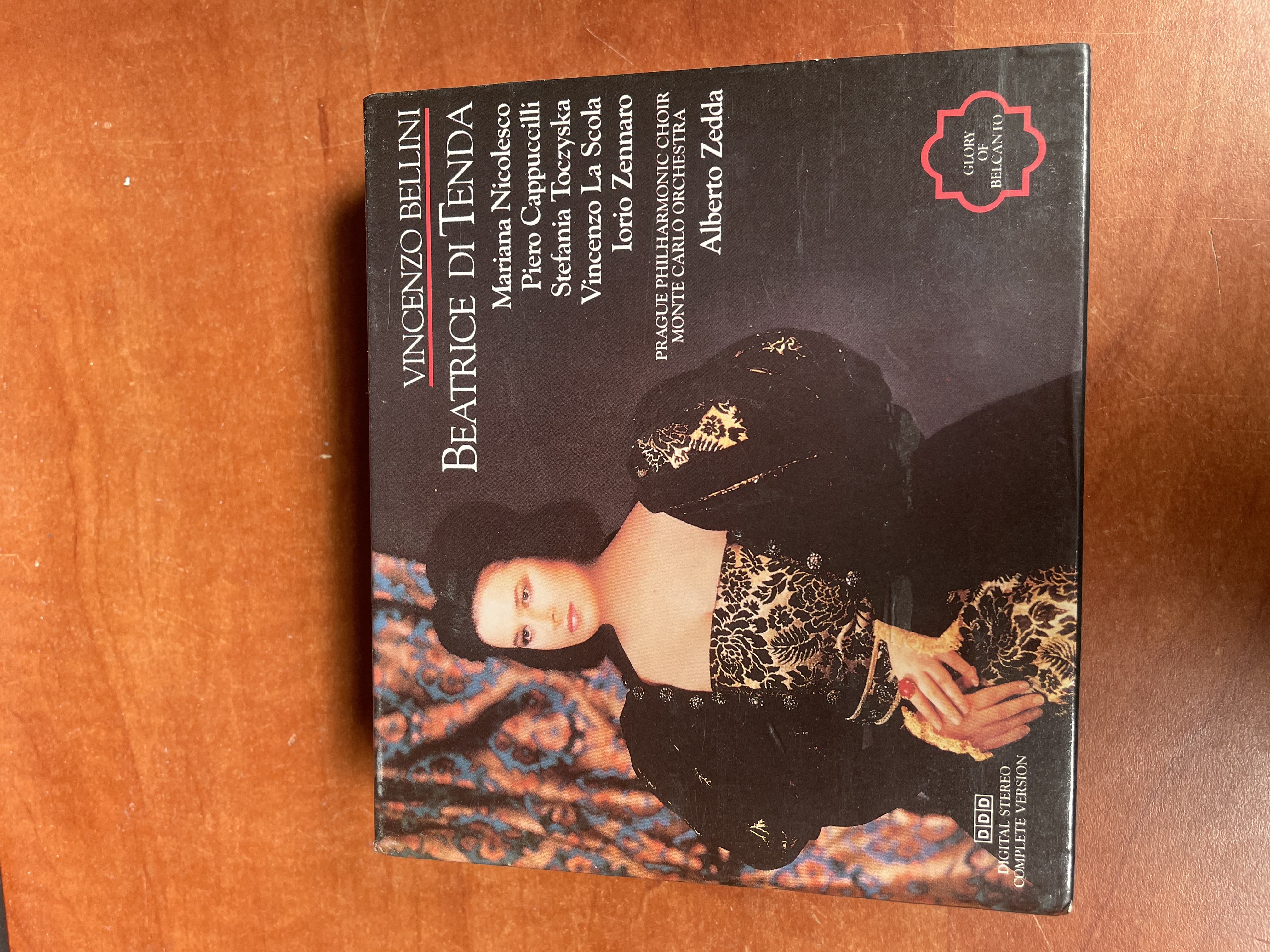 CD opéra Bellini Beatrice di Tenda Alberto Zedda