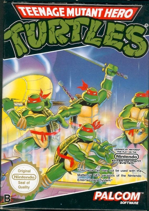 Teenage Mutant Hero Turtles Nes Nintendo Nes