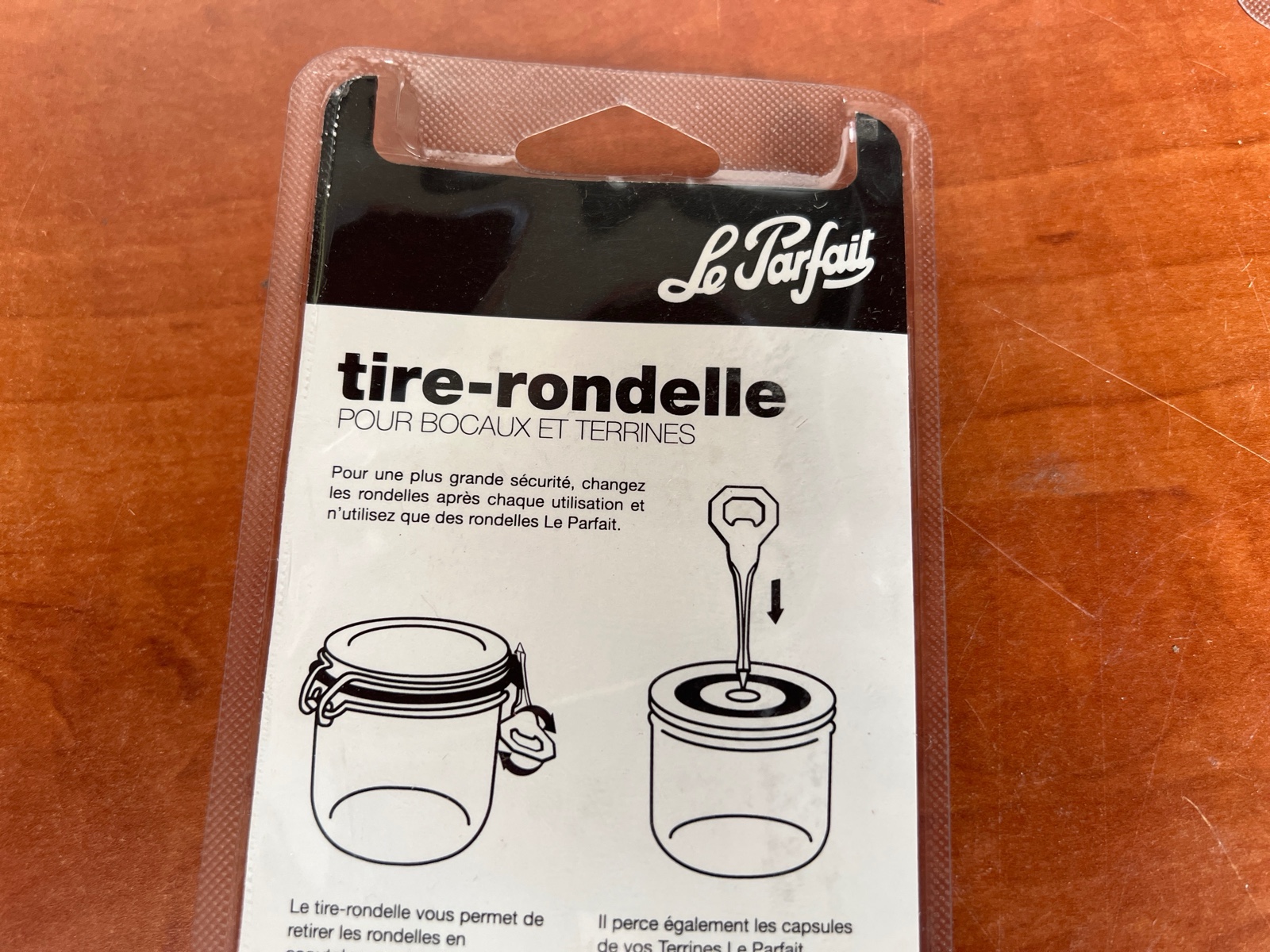 Le Parfait Tire-rondelle pour bocaux et terrines — photo 2