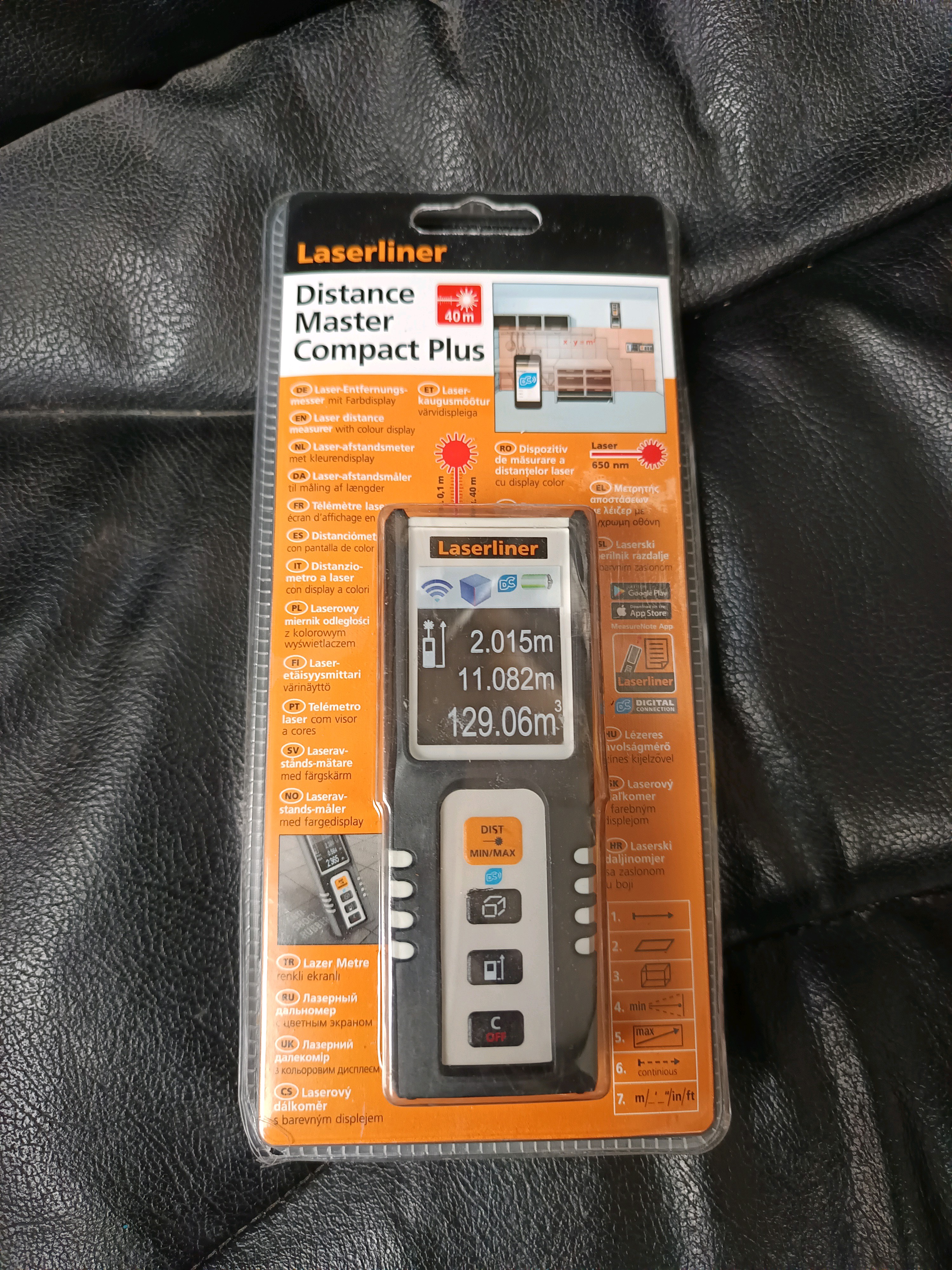 Télémètre laser Laserliner Distance Master Compact Plus