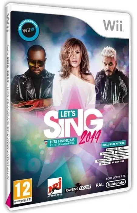 Let's Sing 2019 Hits français et internationaux Nintendo Wii