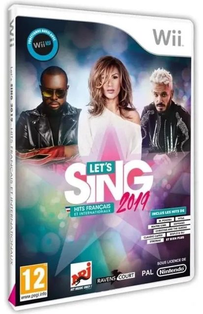 Let's Sing 2019 Hits français et internationaux Nintendo Wii