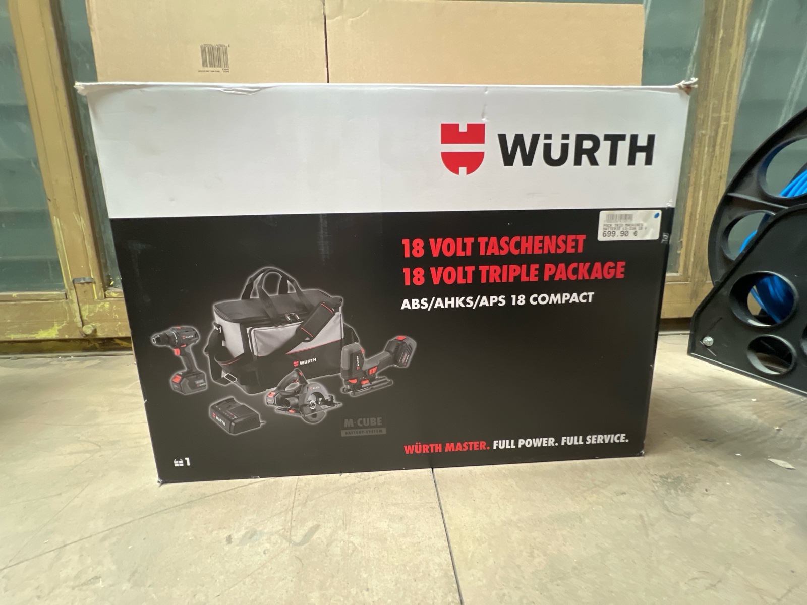 Würth 18V Taschenset Triple Package ABS/AHKS/APS 18 Compact