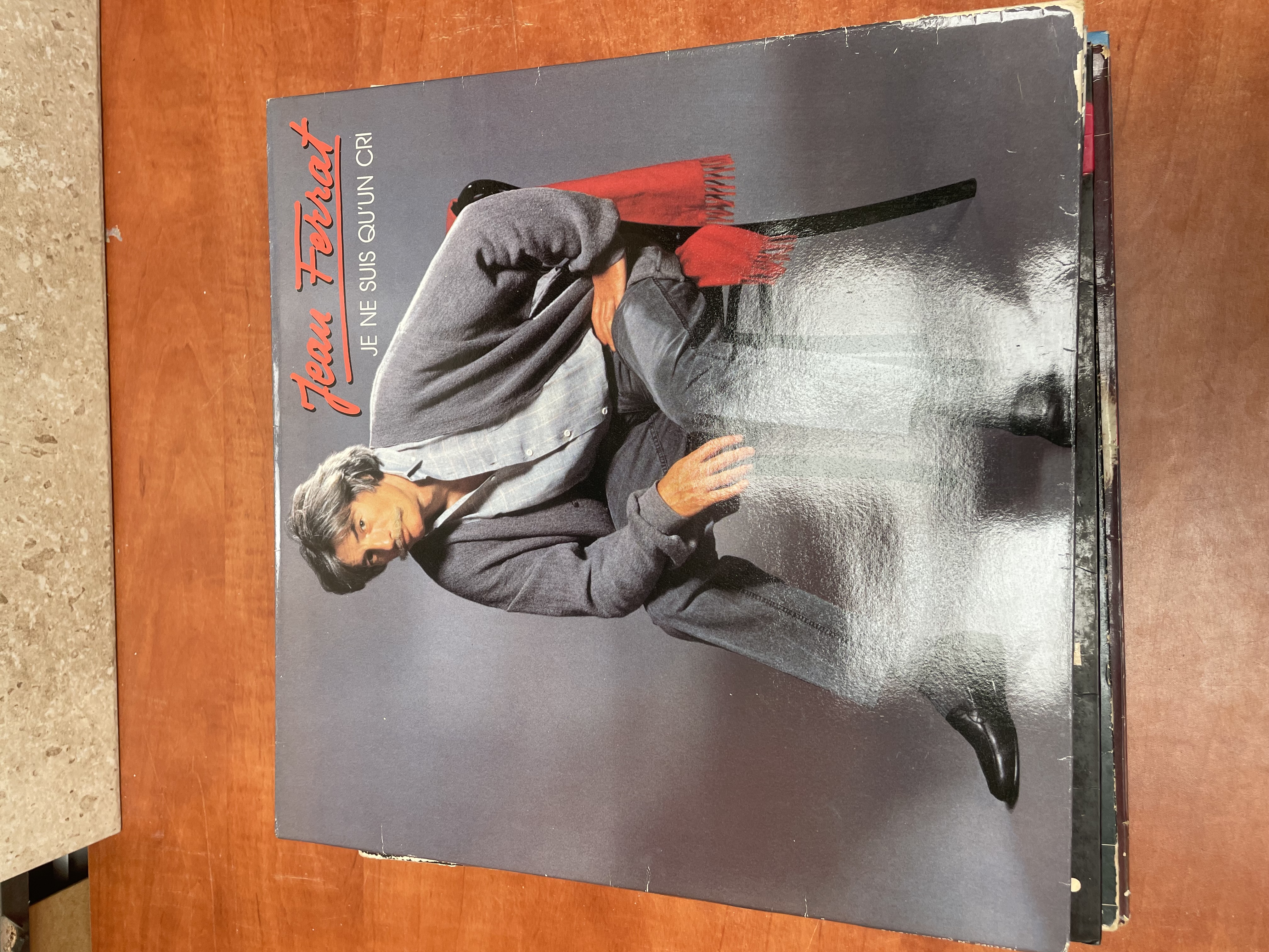 Vinyle Jean Ferrat Je ne suis qu'un cri
