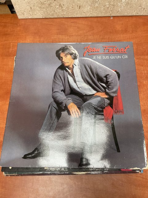 Vinyle Jean Ferrat Je ne suis qu'un cri