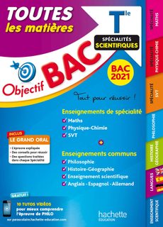 Toutes Les Matières Tle Spécialités Scientifiques