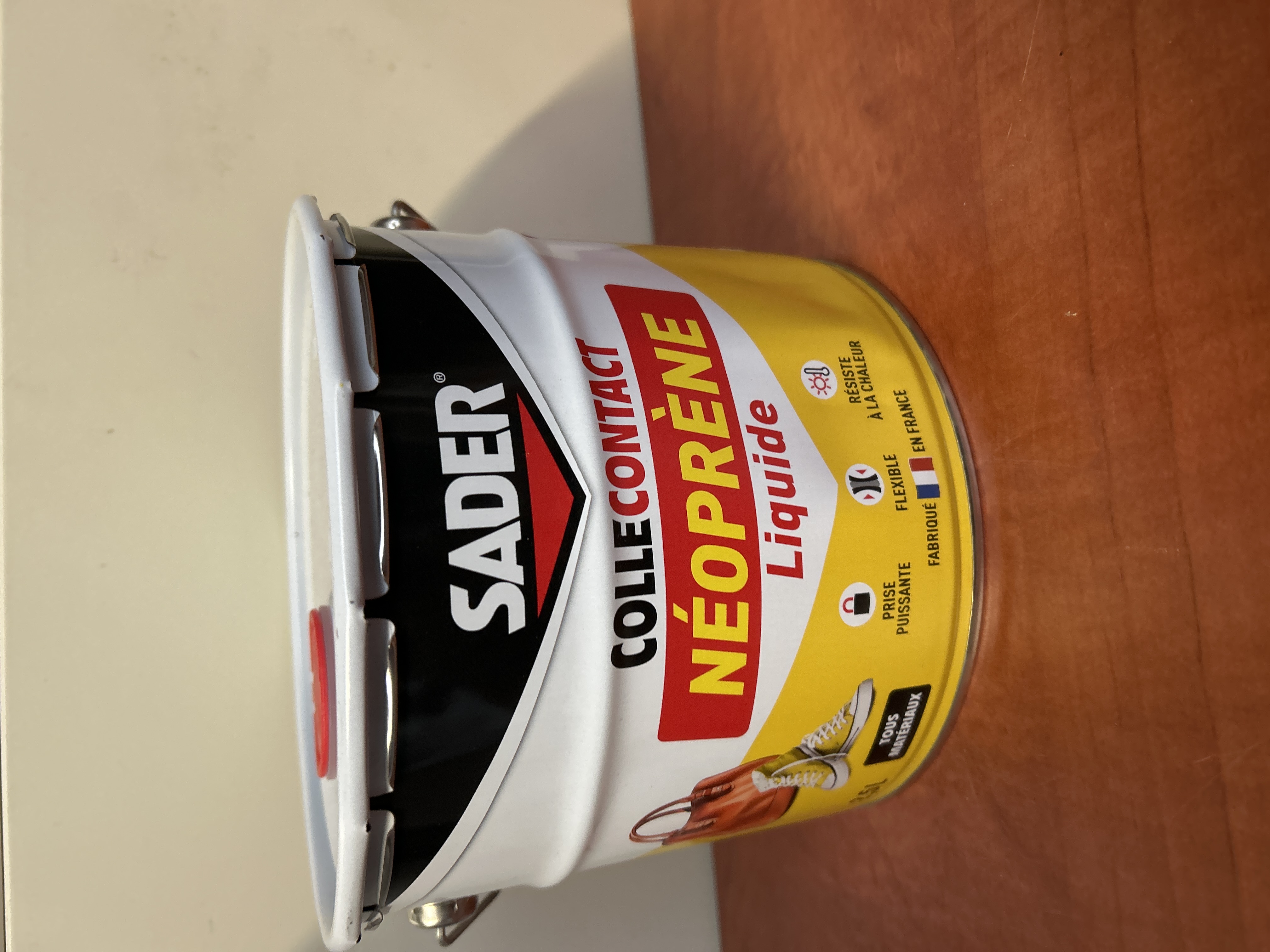 Sader Colle contact Néoprène Liquide 2.5L