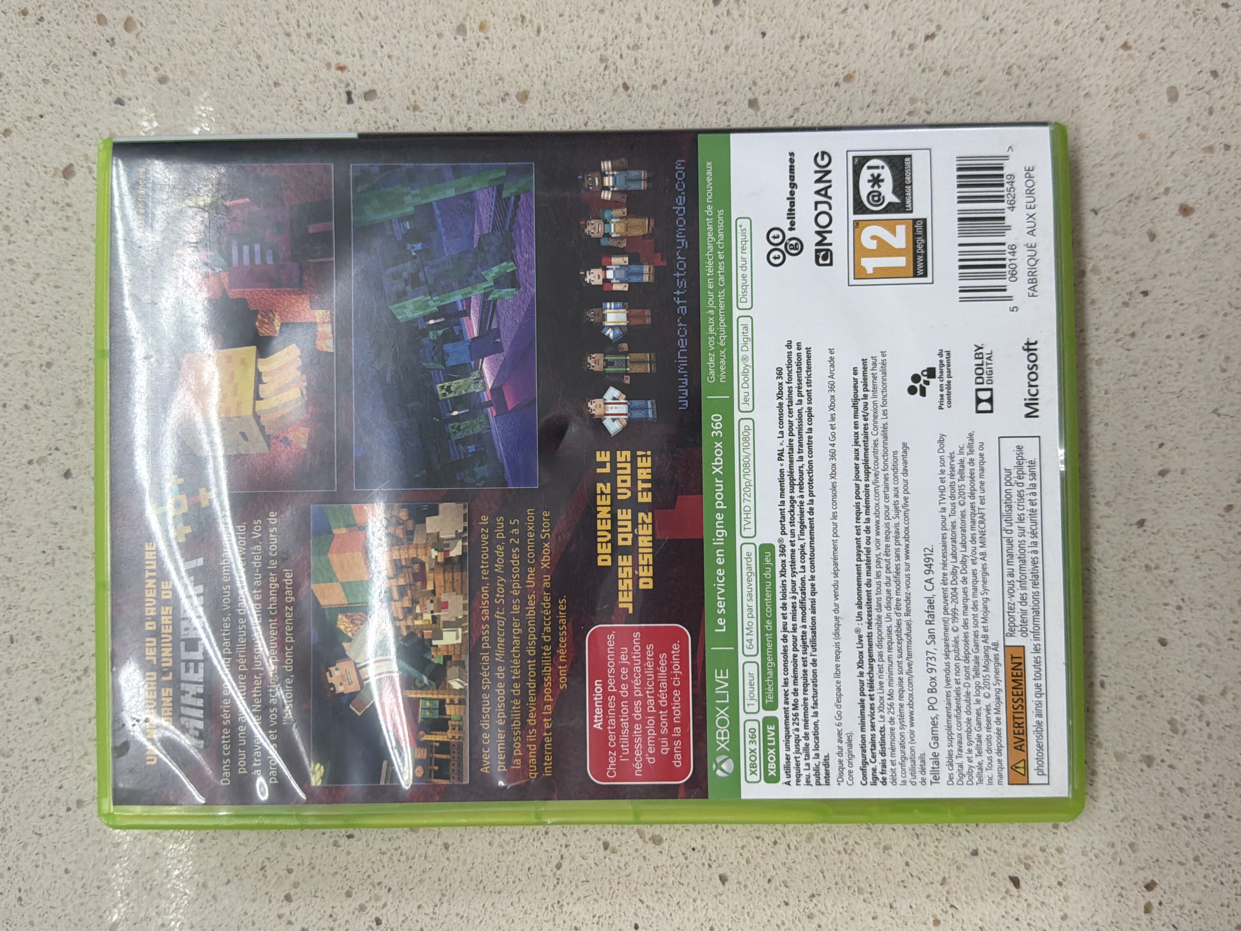 Minecraft Story Mode Xbox 360 — photo 2