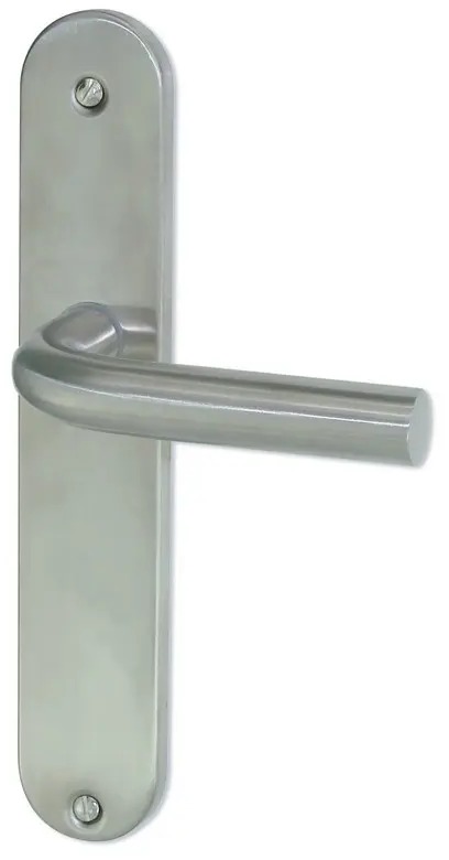 Poignées de porte DT2000 Ecume inox bec de cane 195 mm