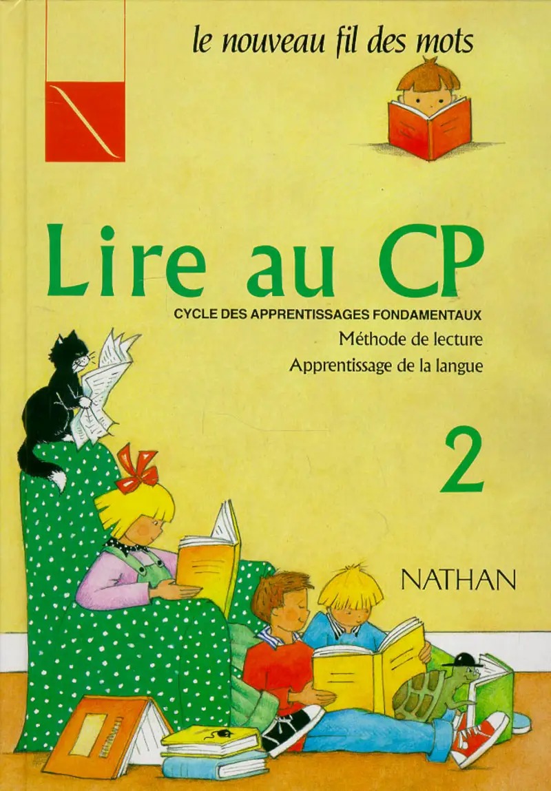 Lire au CP livre de l'élève n°2 Nathan