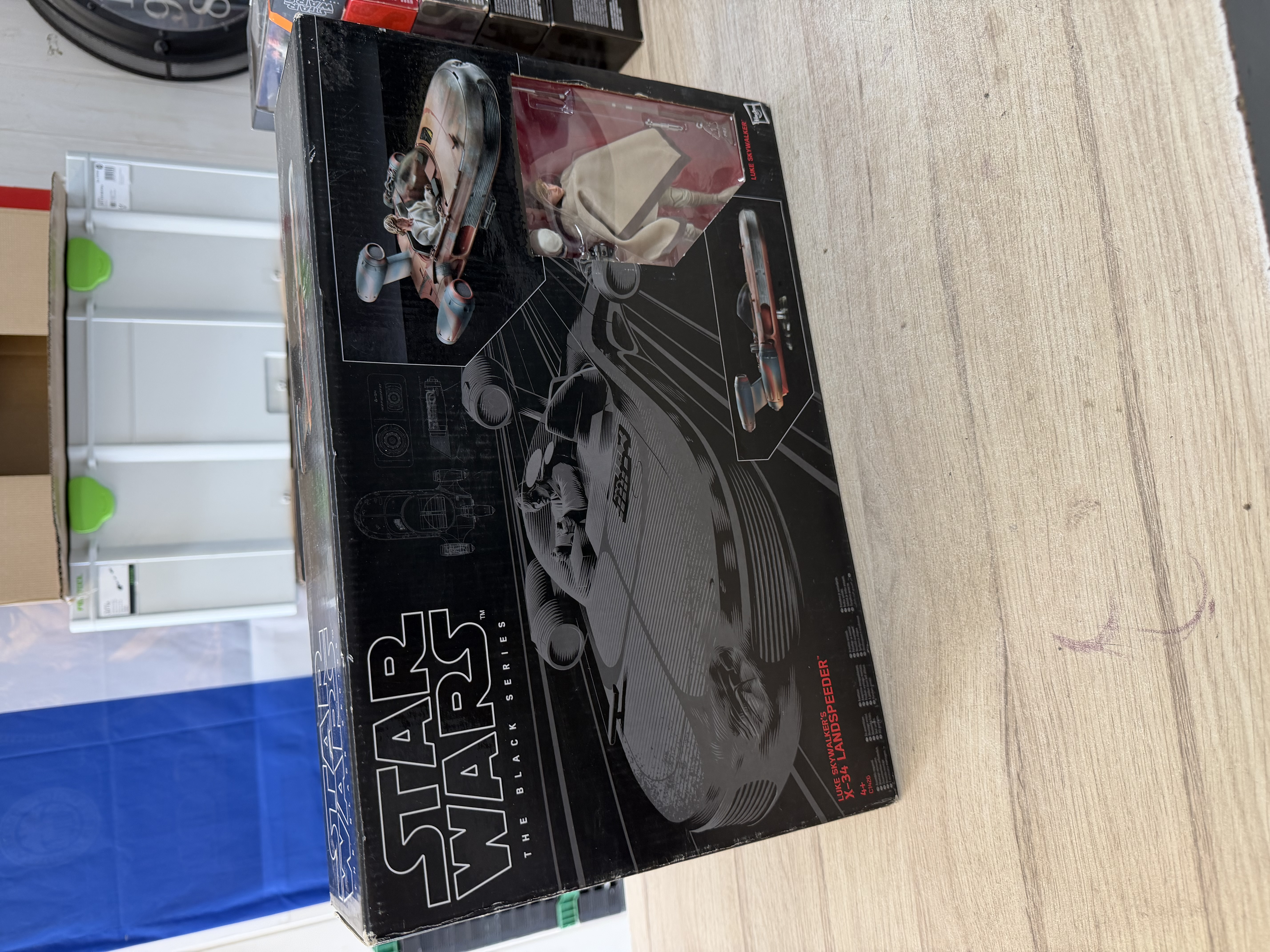 Star Wars Black Series Luke Skywalker et Landspeeder X-34 — photo 2