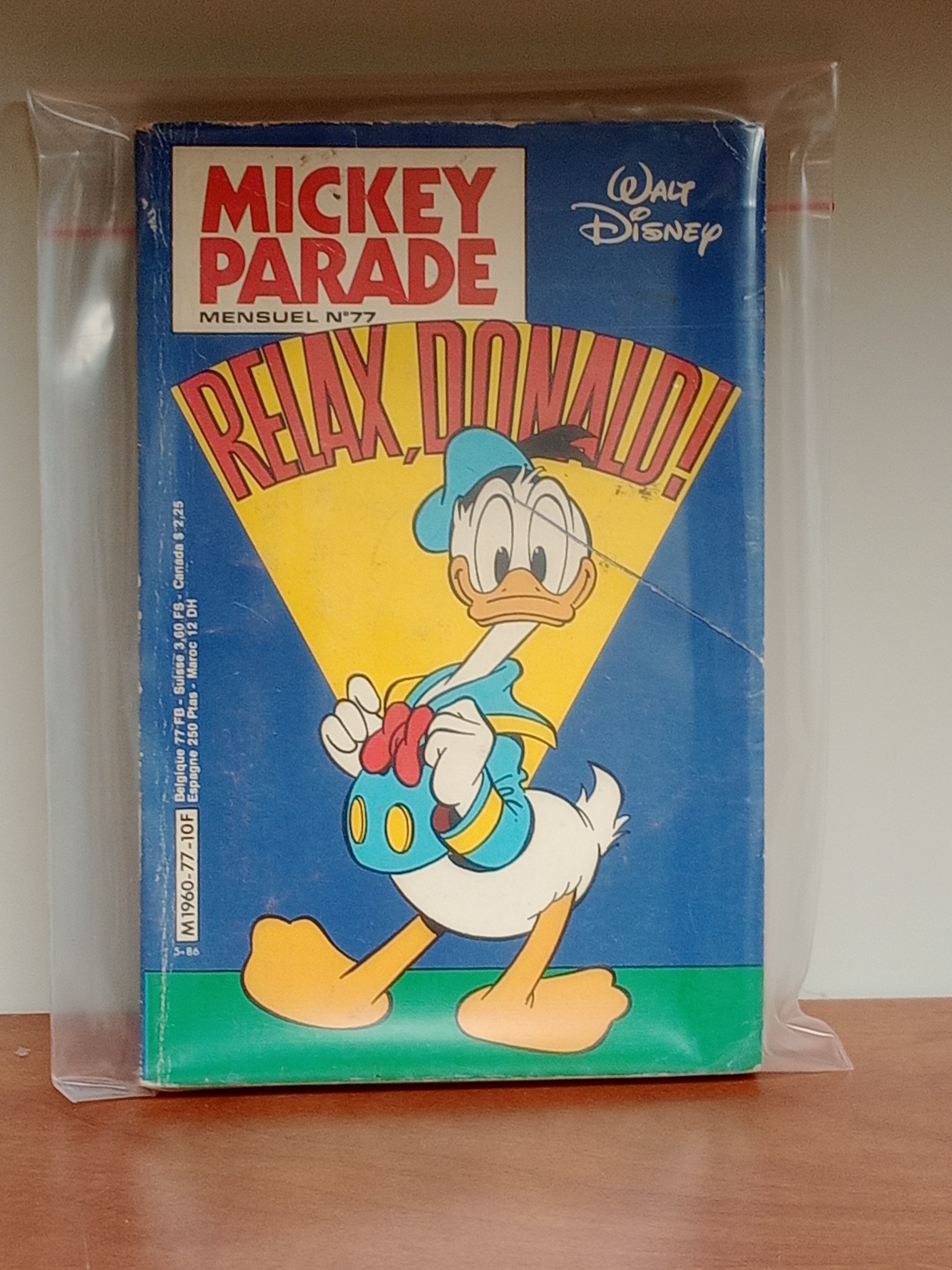 Mickey Parade n°77 Walt Disney Donald Duck