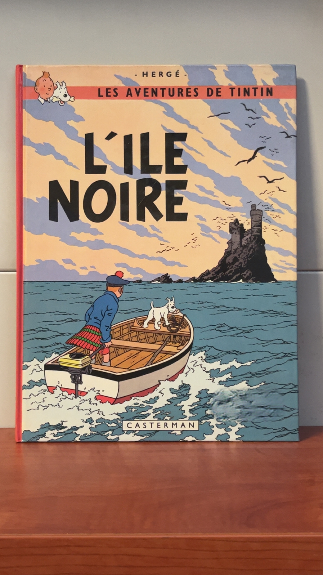 Les Aventures de Tintin : L’Île Noire - Hergé - Casterman