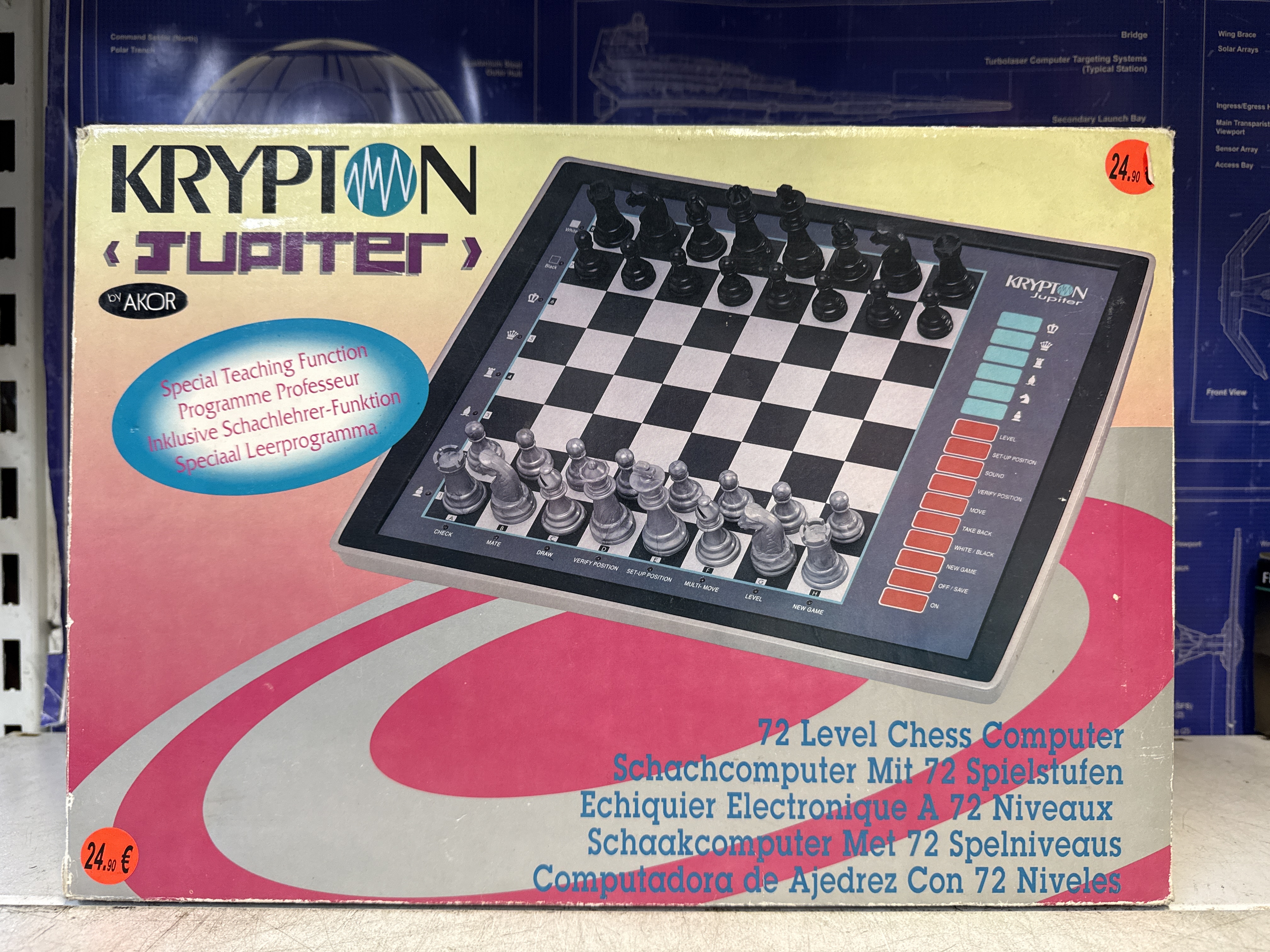 Akor Krypton Jupiter - ordinateur d’échecs électronique 72 niveaux