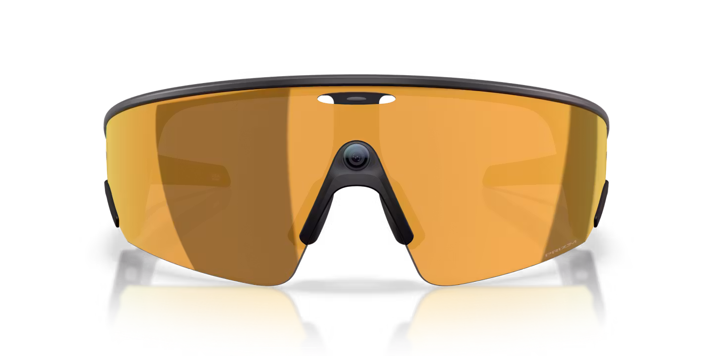 Lunettes connectées Meta Oakley Vanguard noires Prizm 24K OW8001