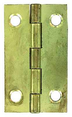 Vynex charnière de meuble acier laitonné 50x30 mm x4