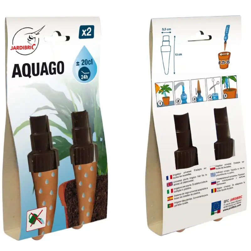 Jardibric Aquago cônes d’arrosage pour plantes