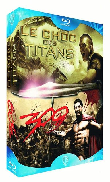 Le Choc Des Titans + 300 - Pack - Blu-Ray