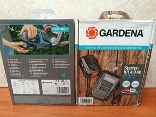 GARDENA Starter-Kit 18V 4.0Ah (PBA 18V/72) avec chargeur AL 1830 CV