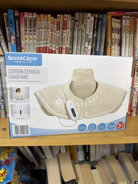 Silvercrest SSHK100 E5 coussin cervical chauffant 100 W