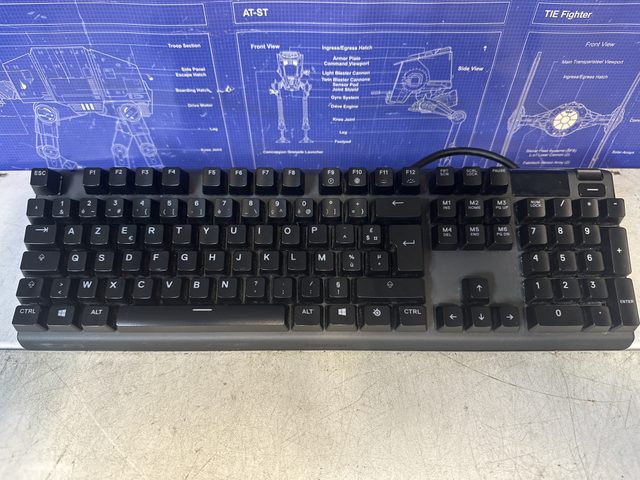 Clavier gaming SteelSeries Apex Pro filaire AZERTY avec pavé numérique