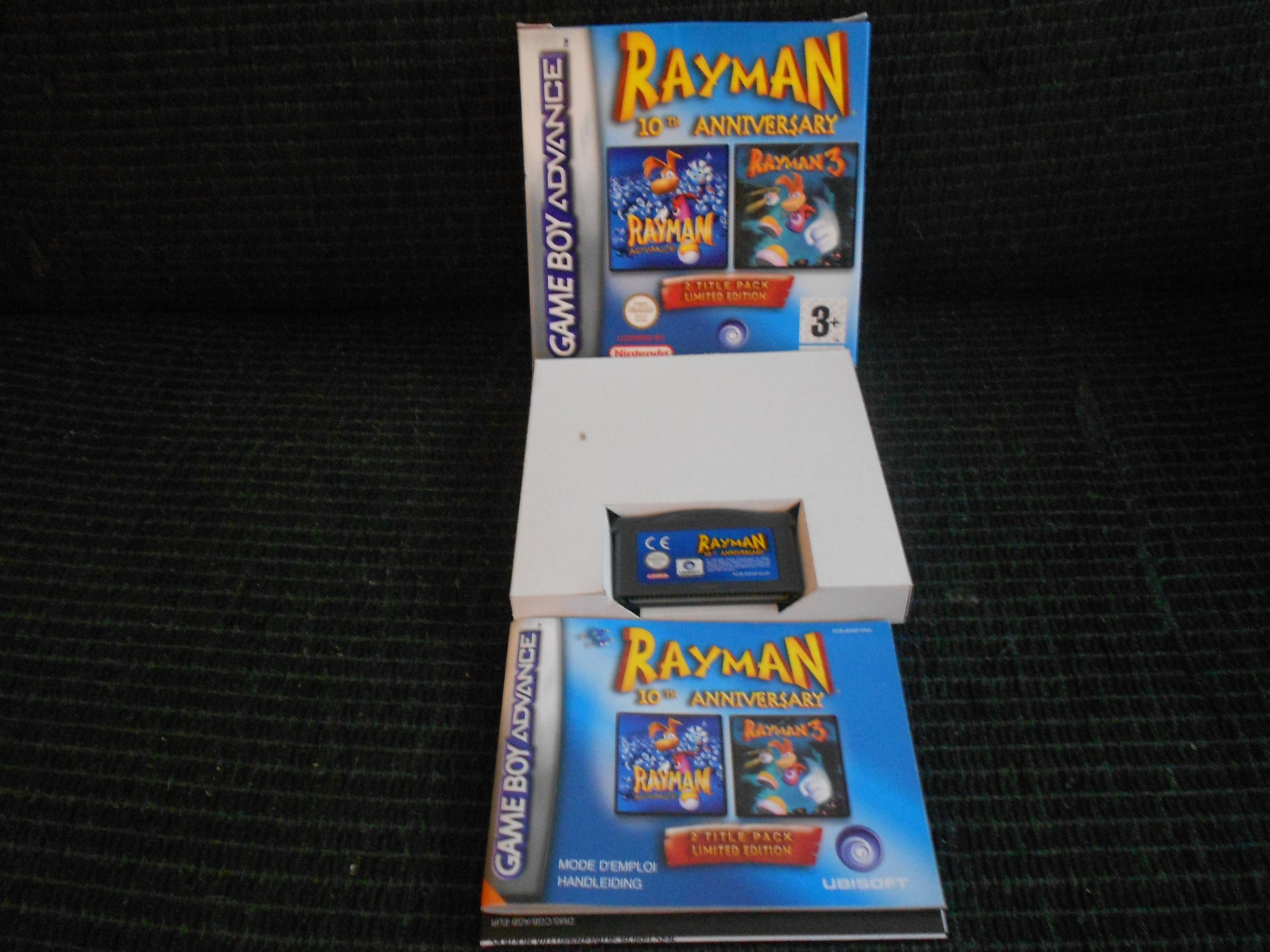 Rayman 10th Anniversary - Rayman Advance + Rayman 3 Game Boy Advance