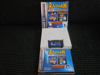 Rayman 10th Anniversary - Rayman Advance + Rayman 3 Game Boy Advance