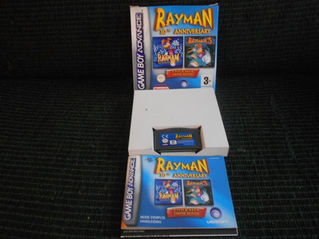 Rayman 10th Anniversary - Rayman Advance + Rayman 3 Game Boy Advance