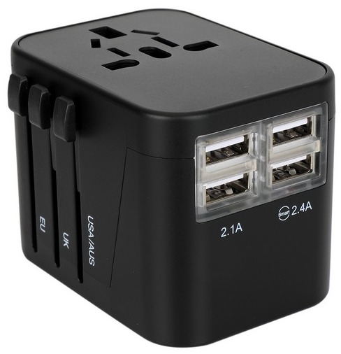Chargeur universel voyage 4 ports USB - FPE