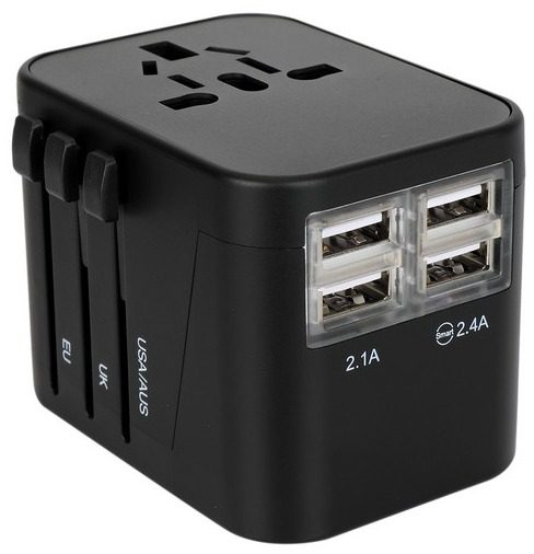 Chargeur universel voyage 4 ports USB - FPE