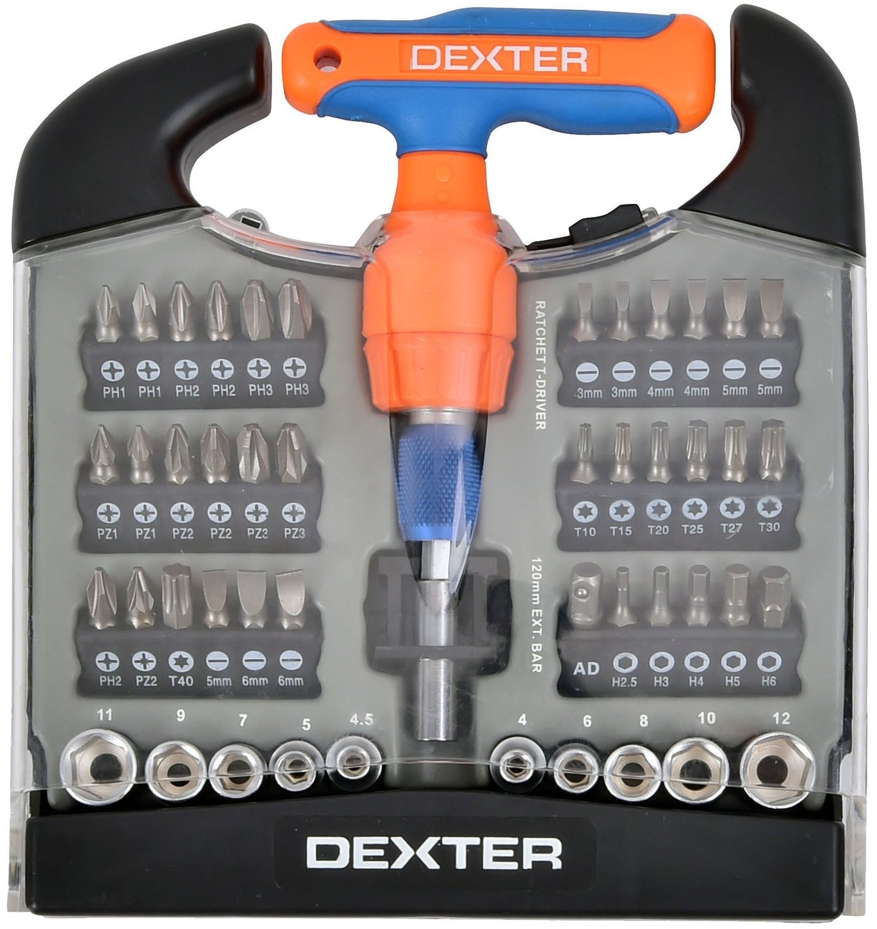 Set De Microvissage De Précision Mixte Ph/S/T, L.100 Mm Dexter