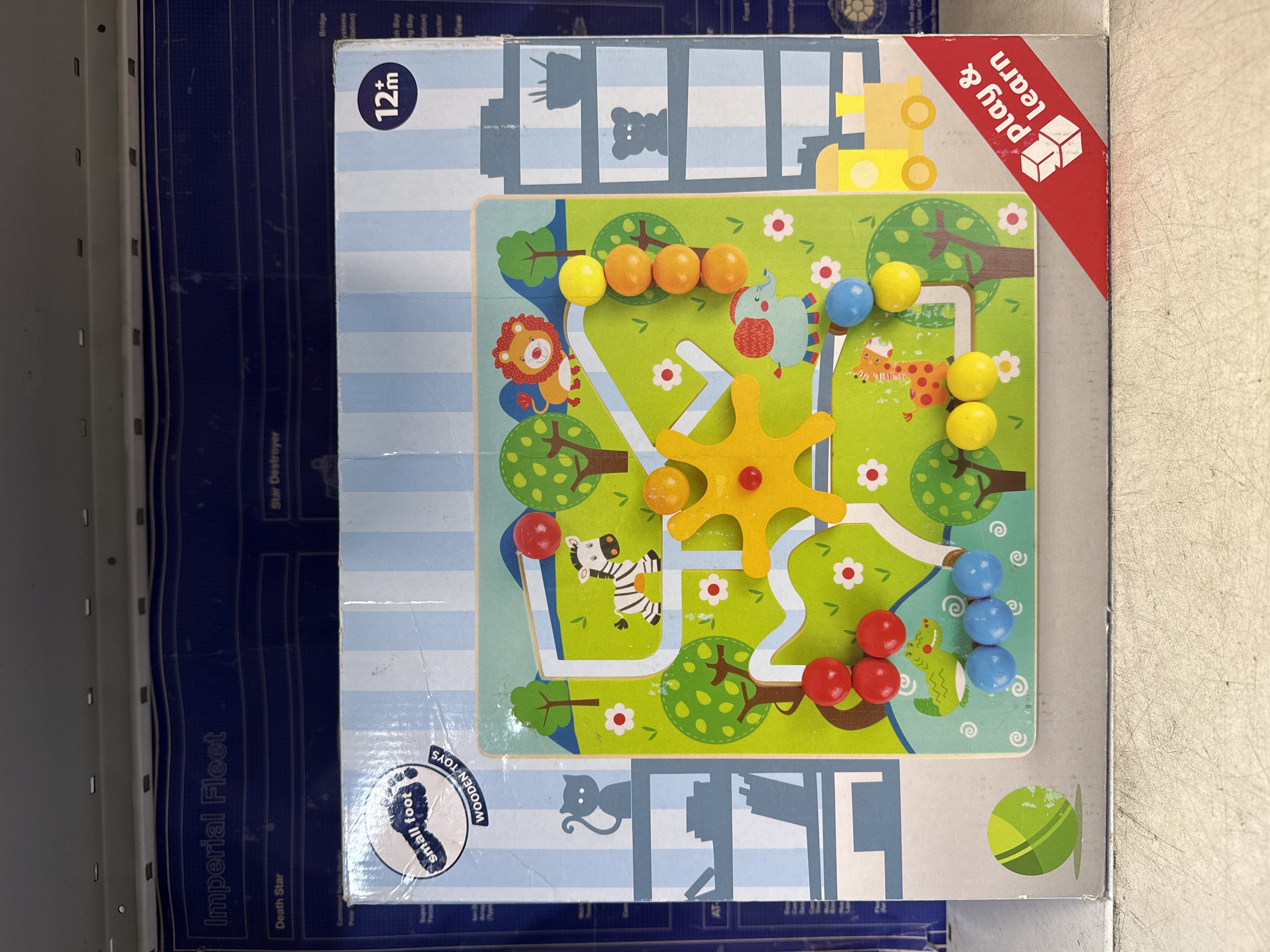 Ravensburger ministeps - Jeu d’éveil labyrinthe jungle 12m+