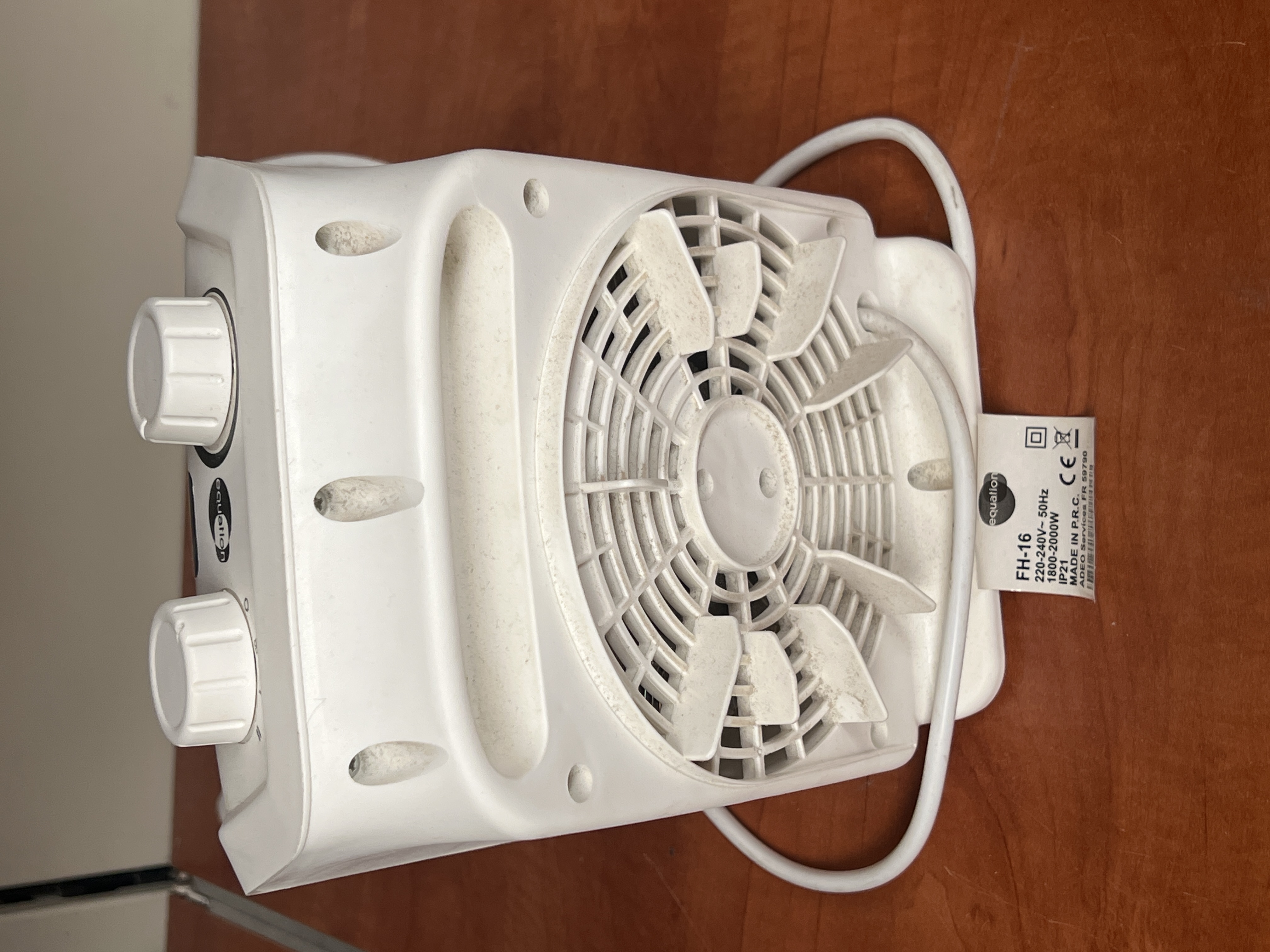 Chauffage soufflant Equation FH-16 2000W — photo 2