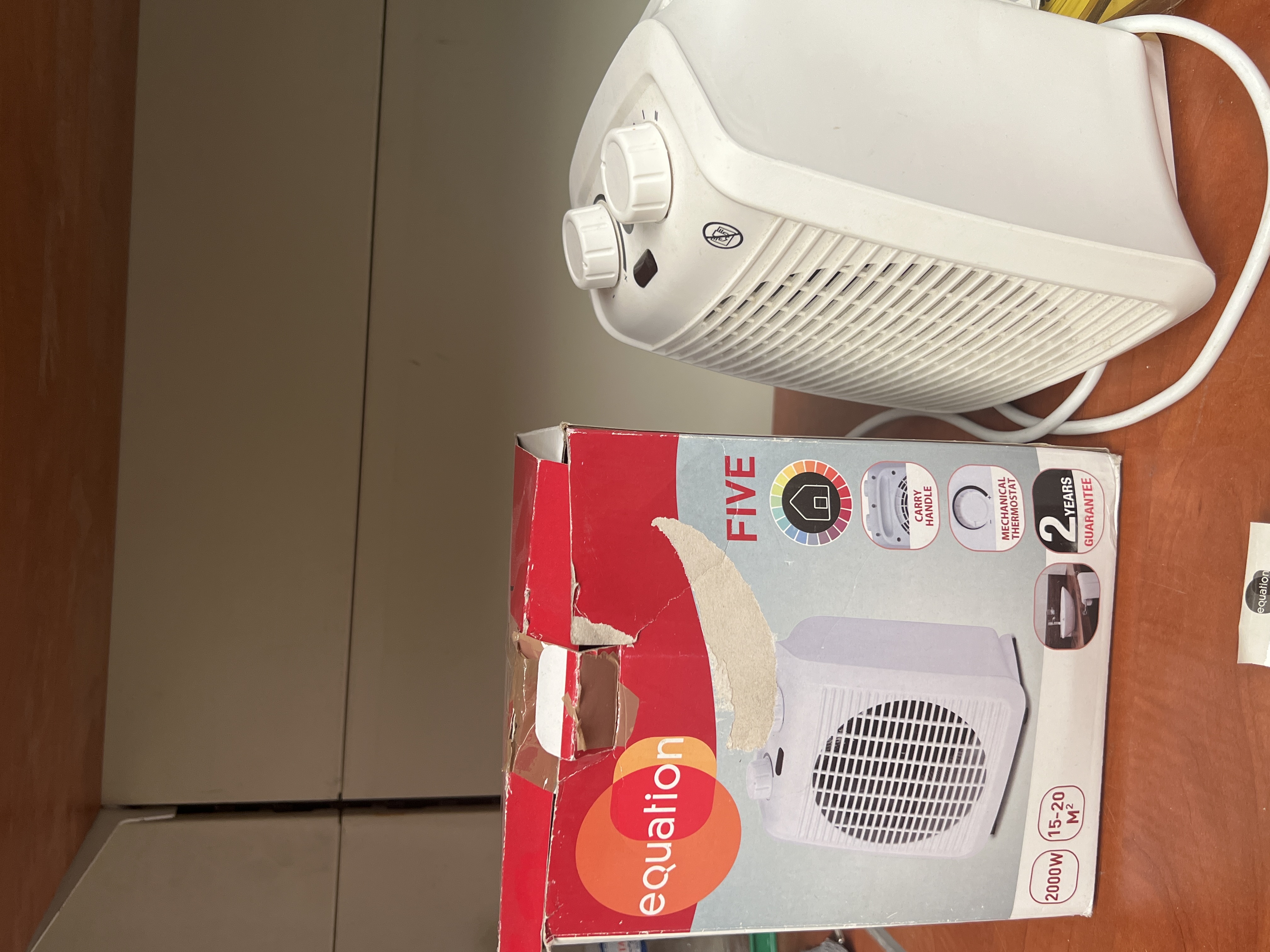 Chauffage soufflant Equation FH-16 2000W — photo 3