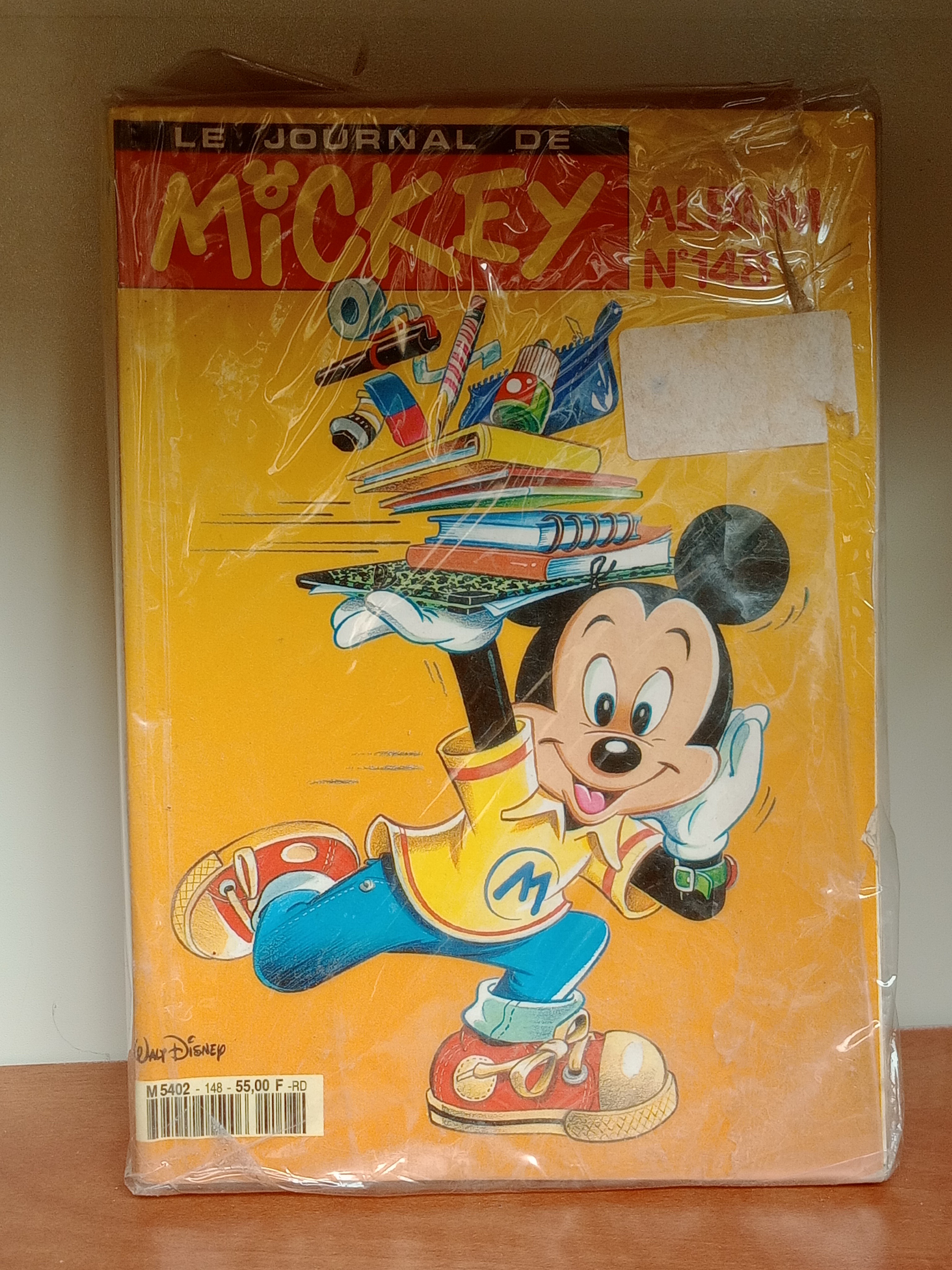 Album Le Journal de Mickey n°148 Disney