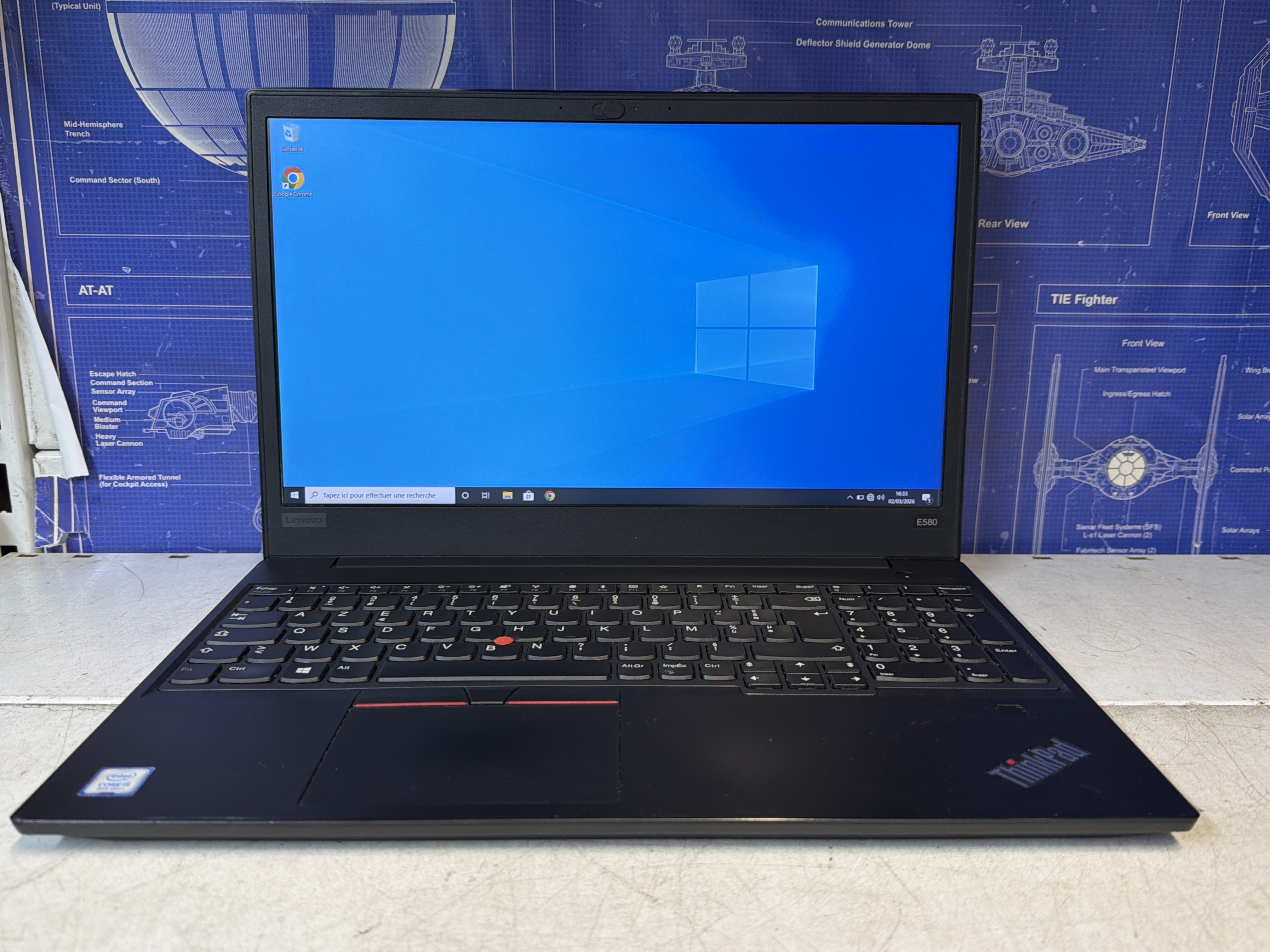 Lenovo ThinkPad - i5-8250, 16 Go, 250 Go SSD, Windows 10