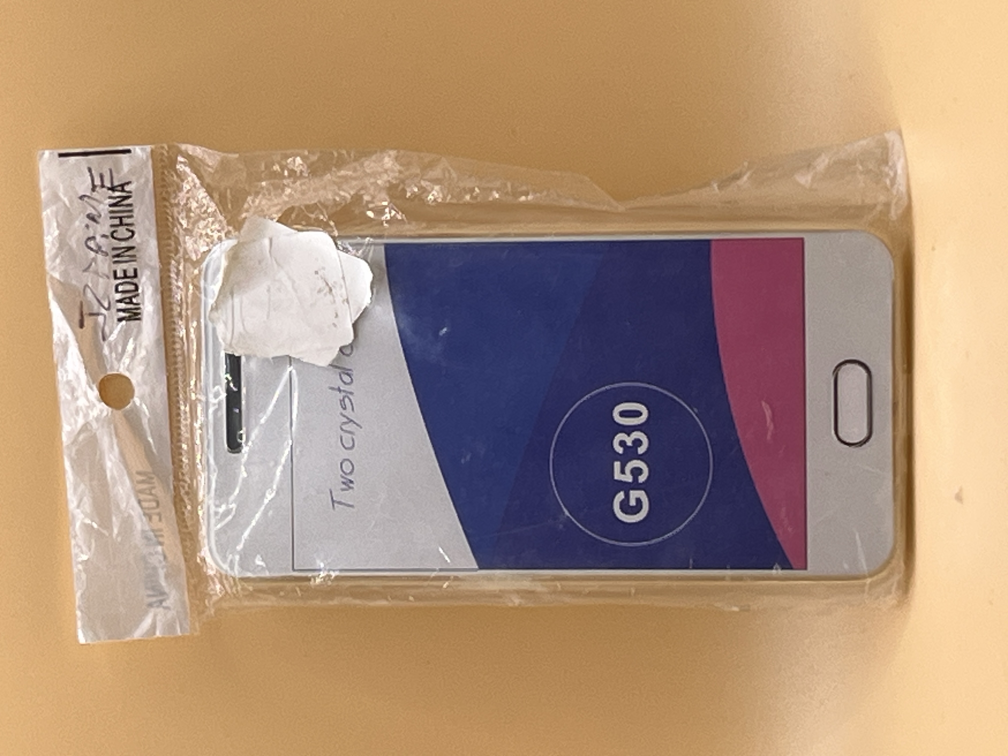 Coque transparente pour smartphone G530