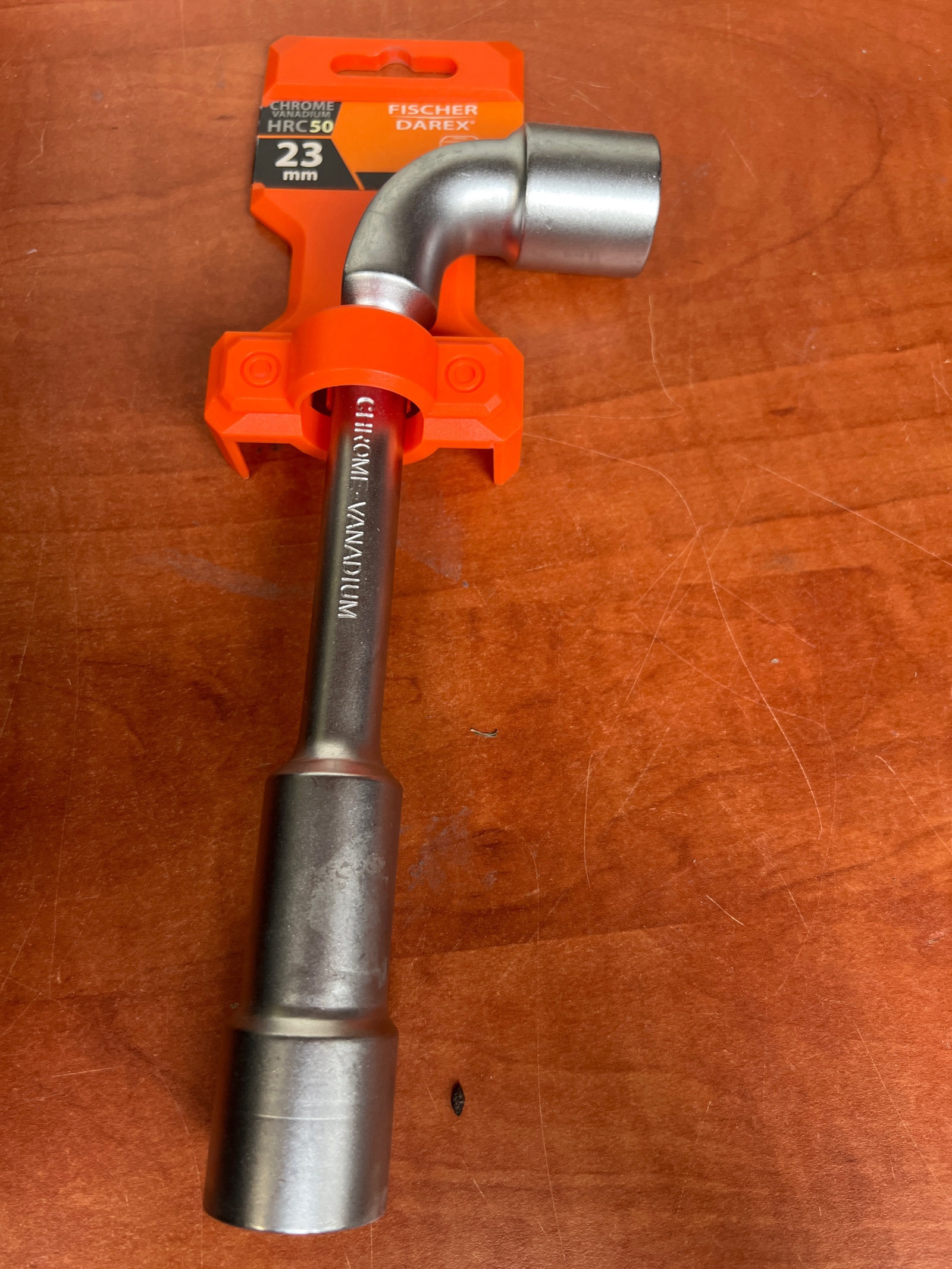 Fischer Darex clé à pipe 23 mm Chrome Vanadium