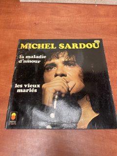 Vinyle Michel Sardou La maladie d'amour Les vieux mariés