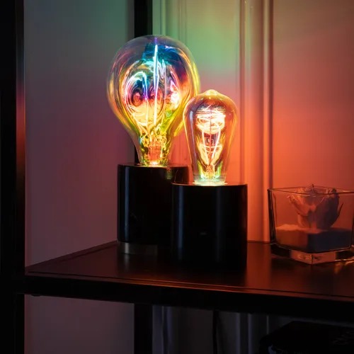 Ampoule LED décorative Xanlite Licorne E27 ST64 blanc chaud
