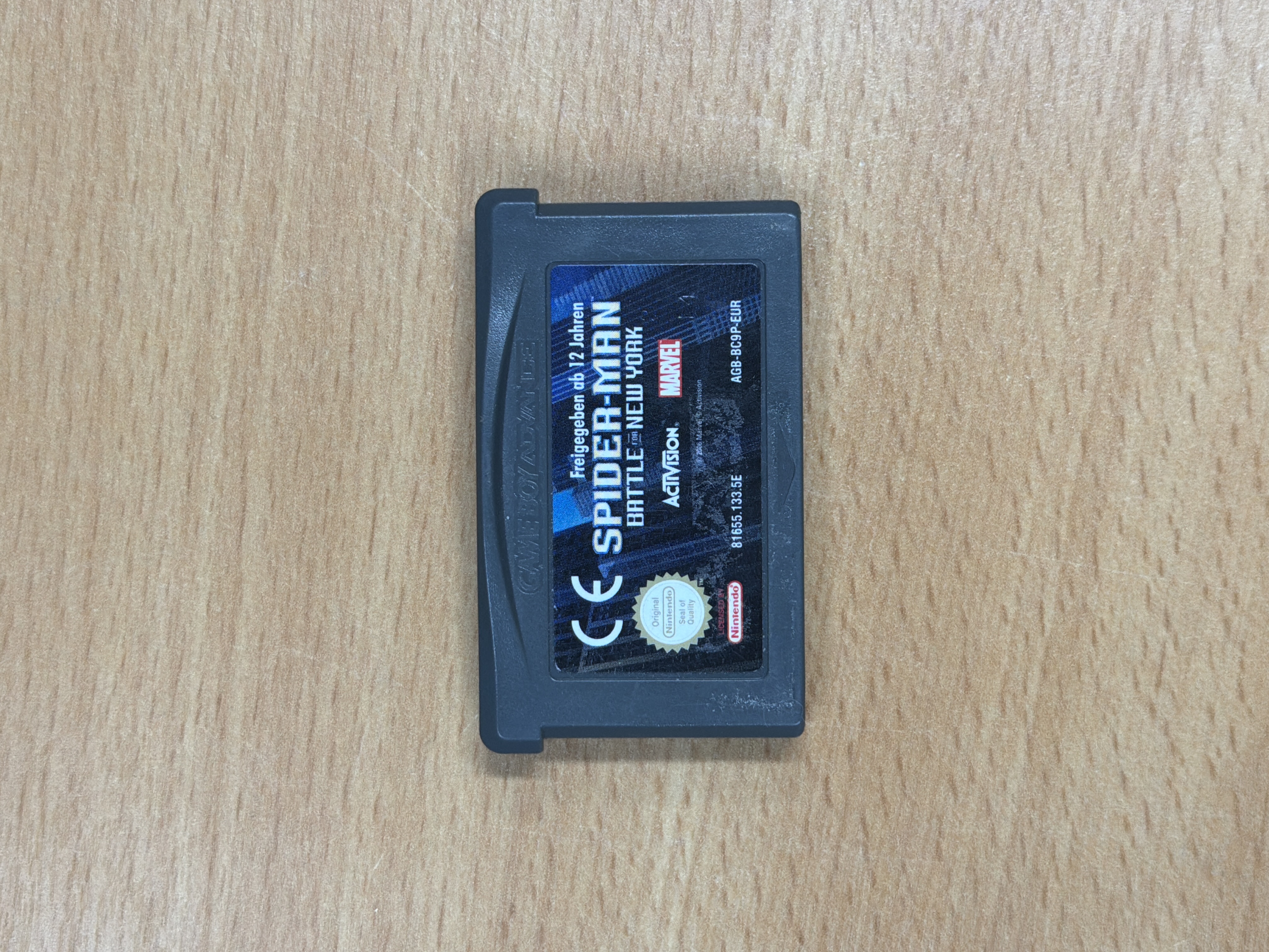 Jeu Game Boy Advance Spider-Man Battle for New York
