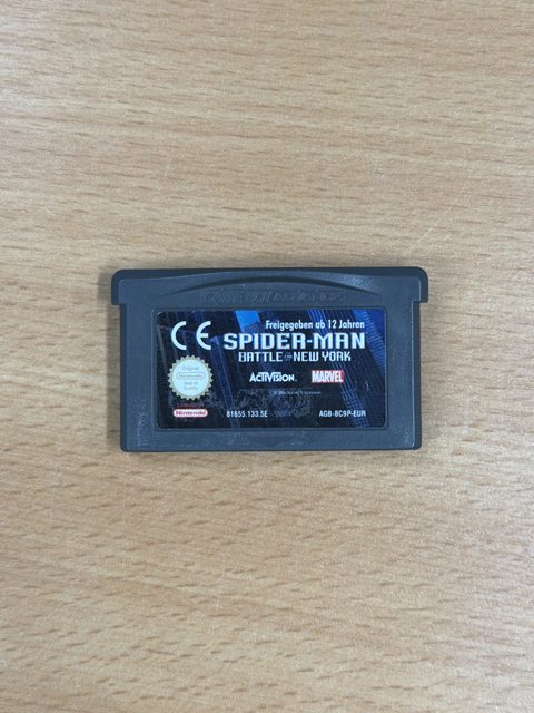 Jeu Game Boy Advance Spider-Man Battle for New York