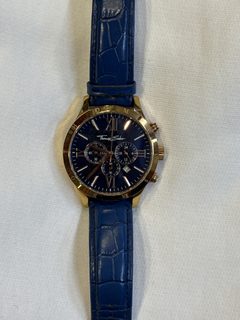 Montre Thomas Sabo WA0139 chronographe cuir bleu