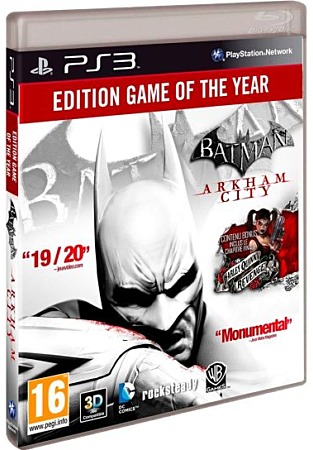 Batman Arkham City Game of the Year Edition PS3