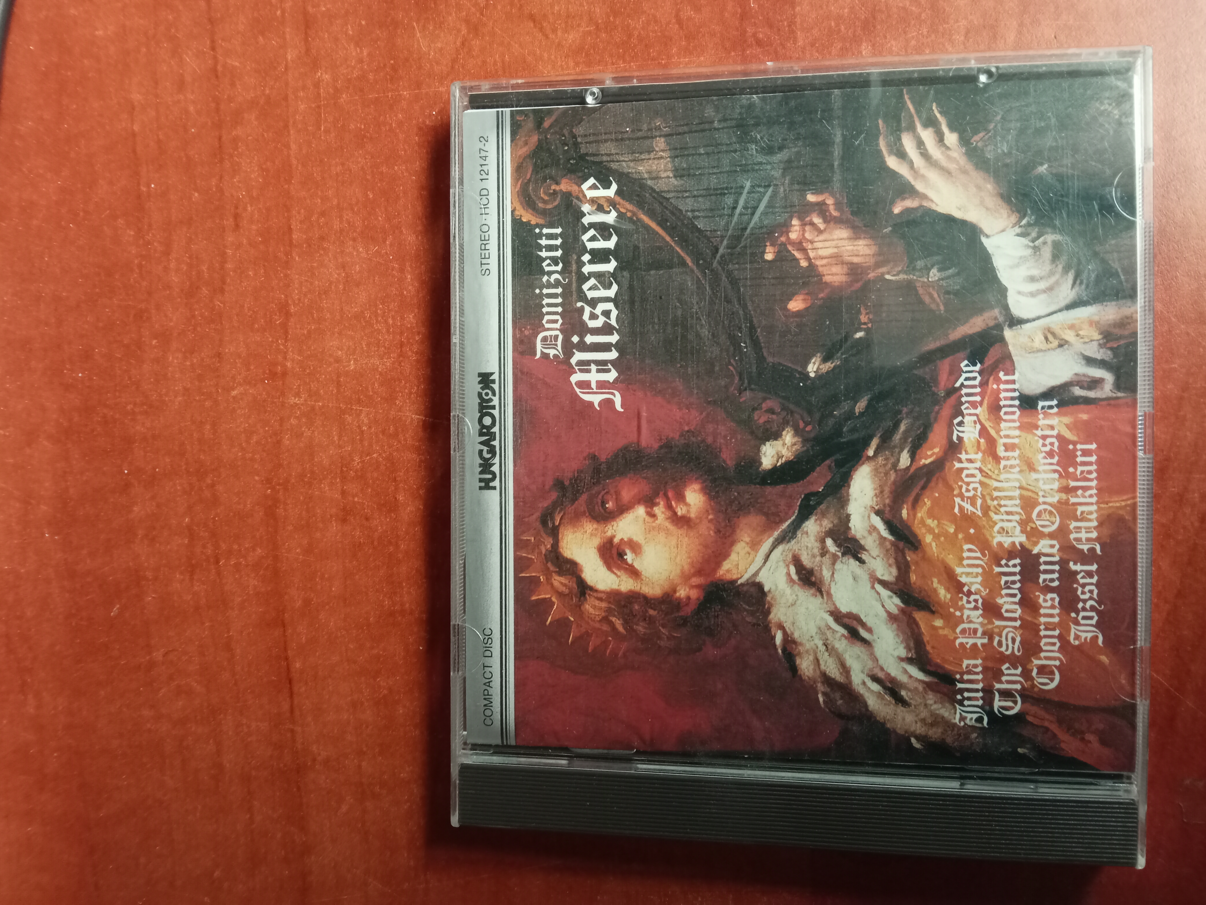 CD audio Hungaroton Domine Miserere