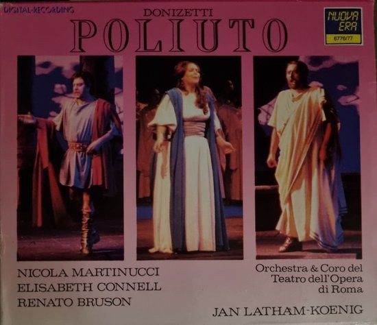 Donizetti Poliuto 2 CD Jan Latham-Koenig Nuova Era