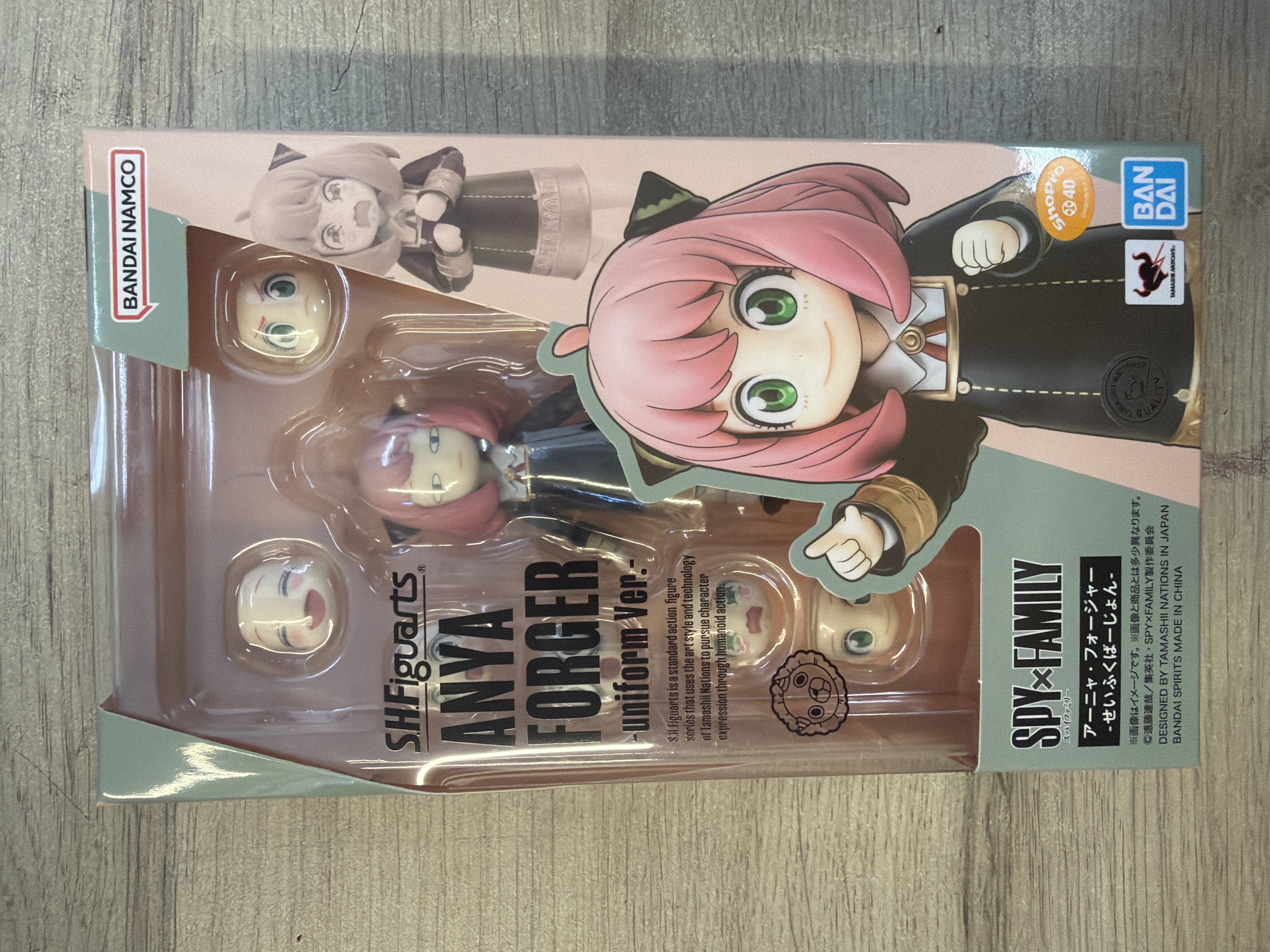 Figurine Anya Forger Uniform Ver. S.H.Figuarts Spy x Family
